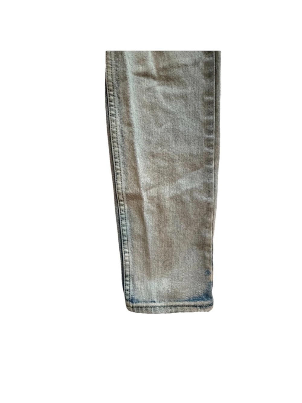 Ksubi Van Winkle Jeans 33 Light Wash Distressed Skinny Denim Trashed Men’s - Picture 4 of 14